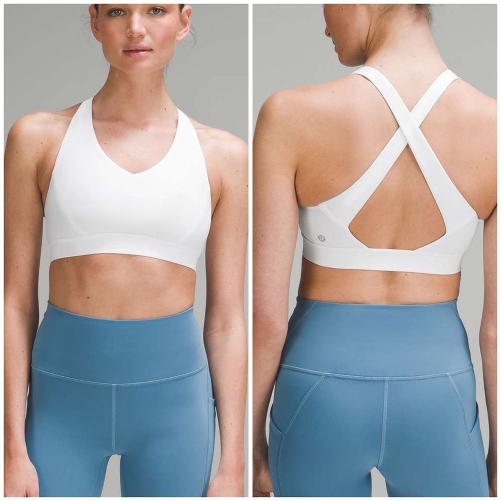 Lululemon Envital Bra *Medium Support B/C Cup White (Size 2)